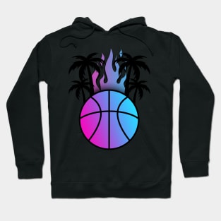 Miami Vice Palm Beach Basketball Hoodie